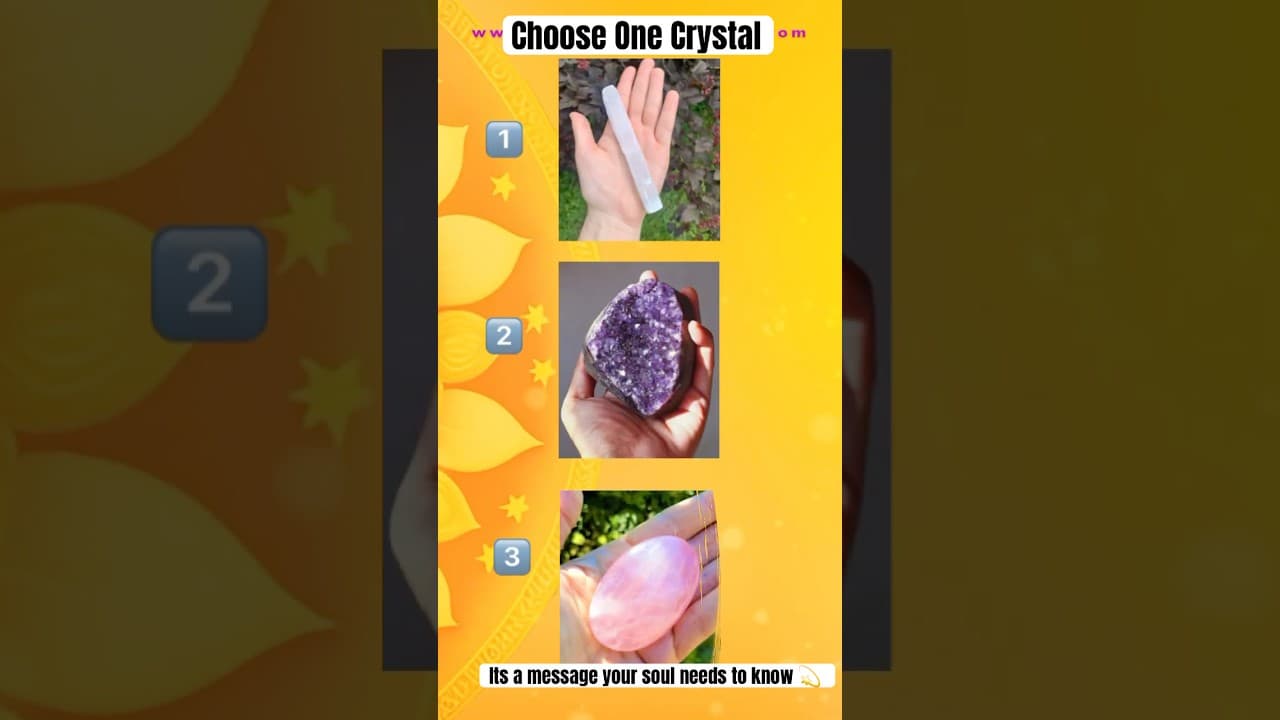 Which Crystal is Calling You Today? A Message for Your Soul