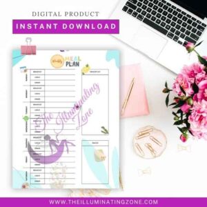 Weekly meal plan